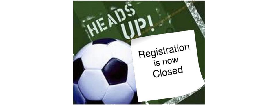 Fall Registration Is Now CLOSED